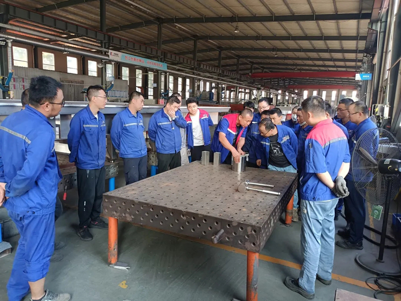 《提升技能，鑄就未來：公司焊工技能培訓(xùn)火熱進(jìn)行》